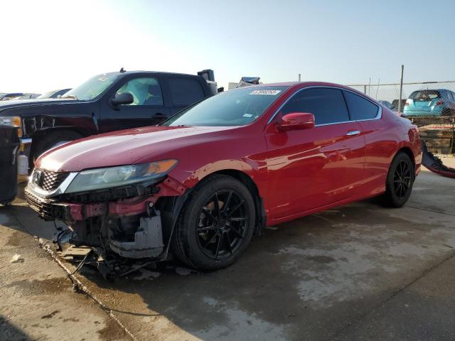 1HGCT1B84DA011274 - 2013 HONDA ACCORD EXL RED photo 1