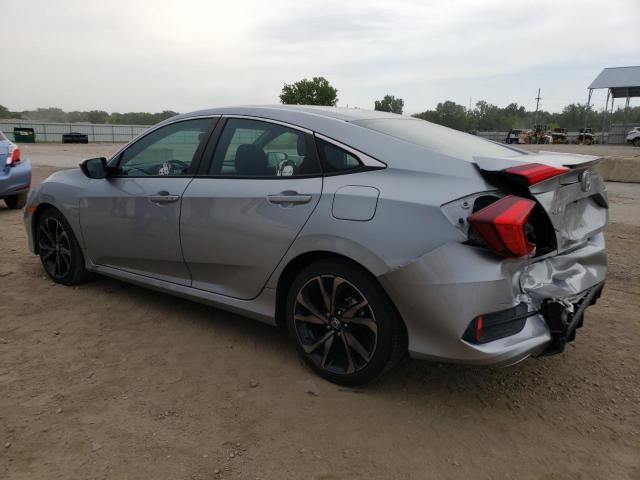 2HGFC2F83MH558888 - 2021 HONDA CIVIC SPORT 银色 照片 2