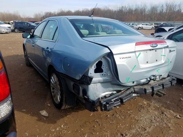 3FADP0L35AR102095 - 2010 FORD FUSION HYBRID  photo 3