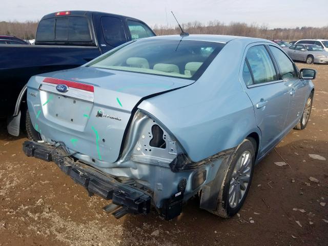 3FADP0L35AR102095 - 2010 FORD FUSION HYBRID  photo 4