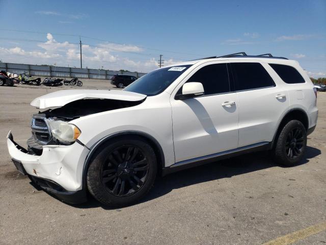 1D4RD4GG6BC711356 - 2011 DODGE DURANGO CREW WHITE photo 1