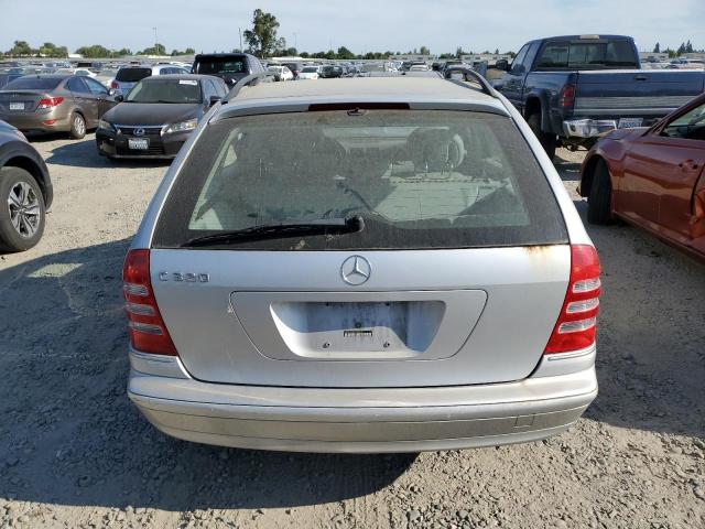 WDBRH64J52F209819 - 2002 MERCEDES-BENZ C 320 SILVER photo 6