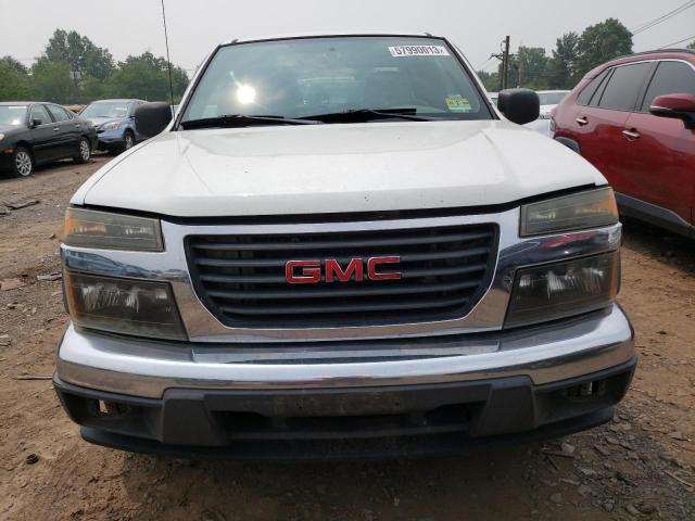 1GTCS196648158094 - 2004 GMC CANYON WHITE photo 5