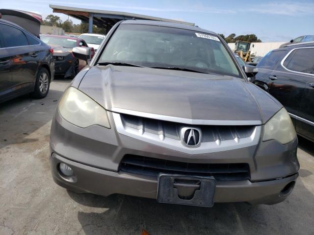 5J8TB185X8A014167 - 2008 ACURA RDX TECHNOLOGY GRAY photo 5