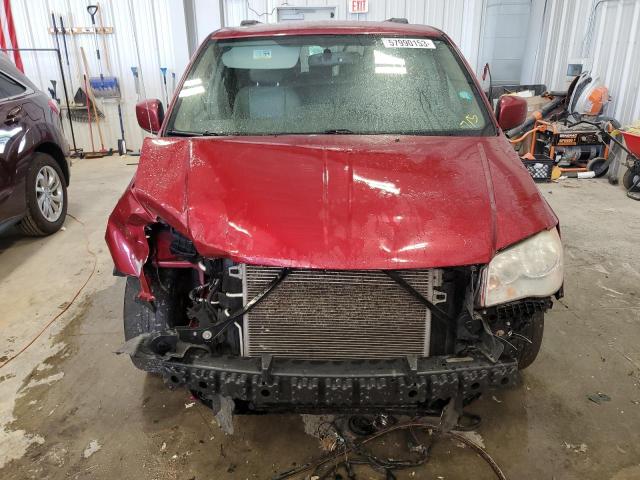 2C4RC1BG8CR260865 - 2012 CHRYSLER TOWN & COU TOURING 栗色 照片 5