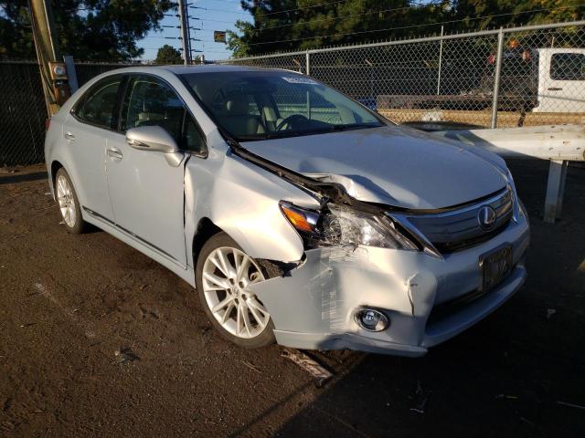 JTHBB1BA9A2015549 - 2010 LEXUS HS 250H SILVER photo 1