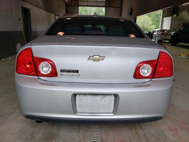 1G1ZC5E0XCF107720 - 2012 CHEVROLET MALIBU 1LT 银色 照片 6