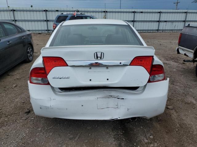 19XFA1F69BE008620 - 2011 HONDA CIVIC LX-S WHITE photo 6