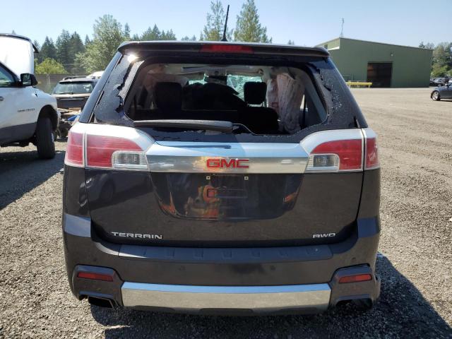 2GKFLZE39E6134985 - 2014 GMC TERRAIN DENALI CHARCOAL photo 6