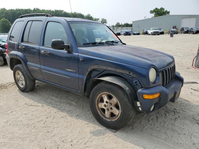 1J4GL58K14W103787 - 2004 JEEP LIBERTY LIMITED BLUE photo 4