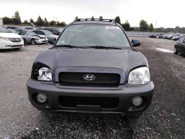 KM8SC13D25U906697 - 2005 HYUNDAI SANTA FE GLS GRAY photo 5