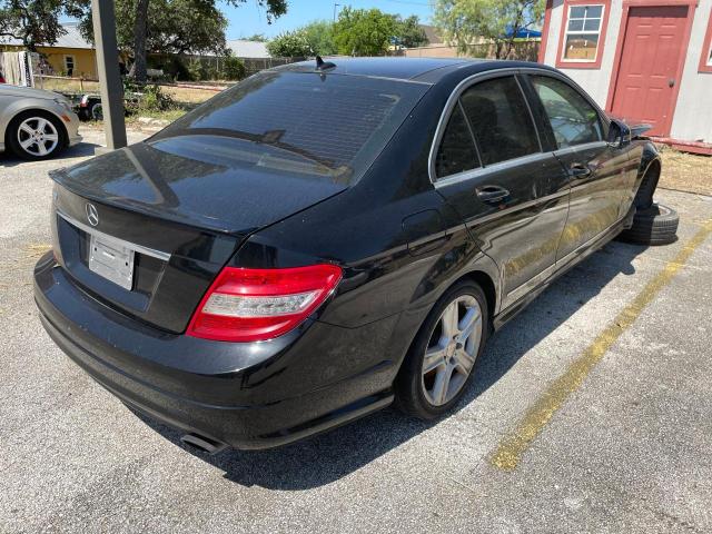 WDDGF5GB3BR143594 - 2011 MERCEDES-BENZ C 350 BLACK photo 4