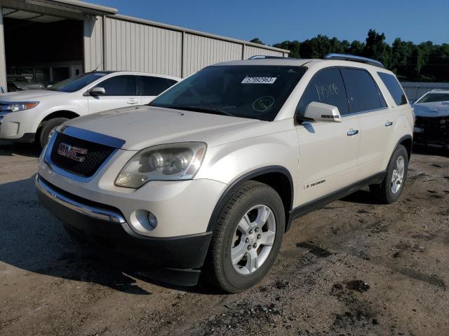 1GKER337X8J152125 - 2008 GMC ACADIA SLT-2 WHITE photo 1