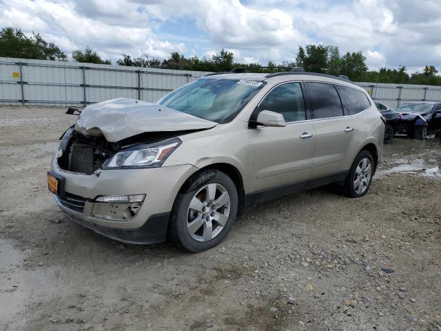 1GNKVJKD8FJ300055 - 2015 CHEVROLET TRAVERSE LTZ GOLD photo 1