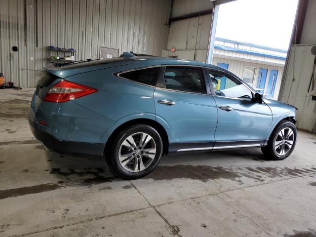 5J6TF2H50DL001039 - 2013 HONDA CROSSTOUR EXL BLUE photo 3