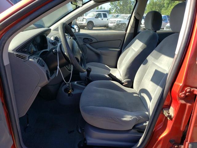 1FAFP33P8YW399383 - 2000 FORD FOCUS LX ORANGE photo 7