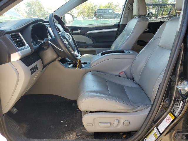 5TDKKRFH9FS111639 - 2015 TOYOTA HIGHLANDER XLE BLACK photo 7