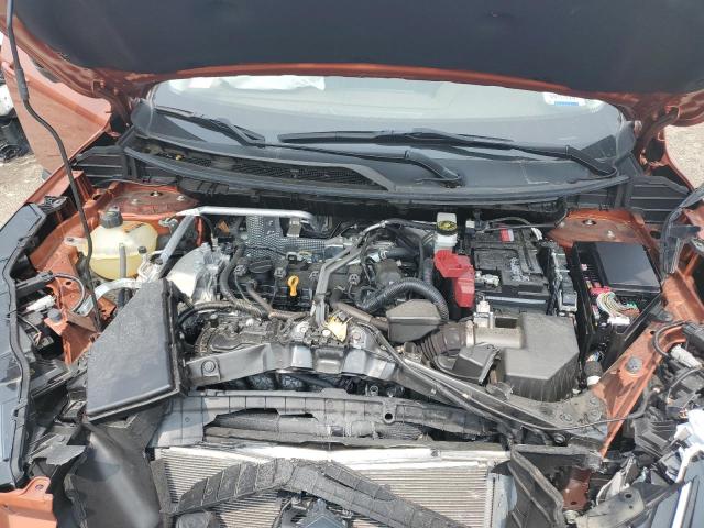 JN8AT3CB4MW231985 - 2021 NISSAN ROGUE SL ORANGE photo 11