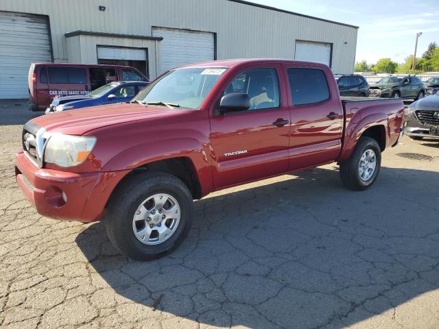 5TEJU62N25Z134147 - 2005 TOYOTA TACOMA DOUBLE CAB PRERUNNER RED photo 1