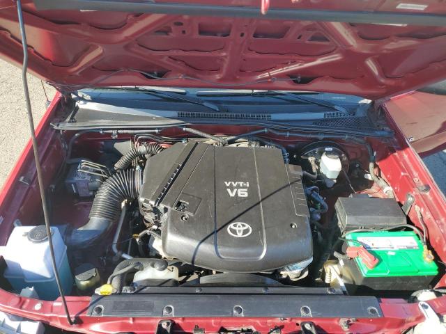 5TEJU62N25Z134147 - 2005 TOYOTA TACOMA DOUBLE CAB PRERUNNER RED photo 11