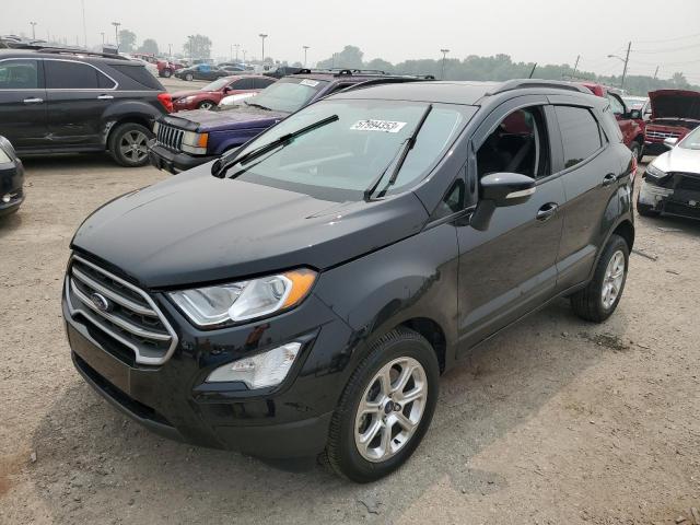 MAJ3P1TE6JC177969 - 2018 FORD ECOSPORT SE BLACK photo 1