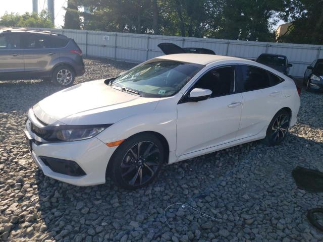 2HGFC2F8XLH519777 - 2020 HONDA CIVIC SPORT WHITE photo 1