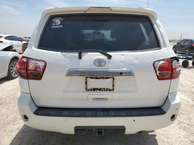 5TDYY5G11FS060026 - 2015 TOYOTA SEQUOIA PLATINUM WHITE photo 6