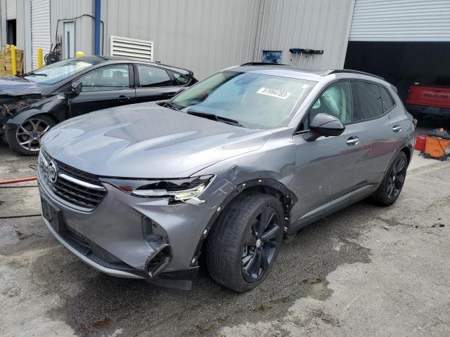 LRBFZNR41MD055069 - 2021 BUICK ENVISION ESSENCE فضي صورة 1