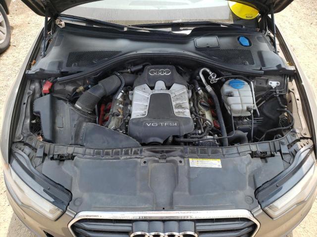 WAUHGAFC1CN173553 - 2012 AUDI A6 PRESTIGE თაფლისფერი ფოტო 11