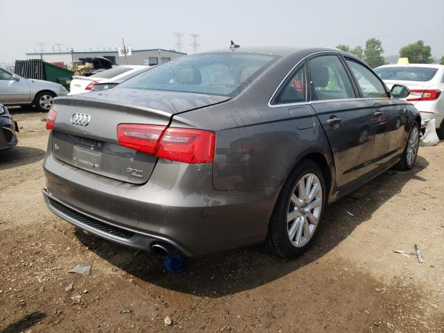 WAUHGAFC1CN173553 - 2012 AUDI A6 PRESTIGE თაფლისფერი ფოტო 3