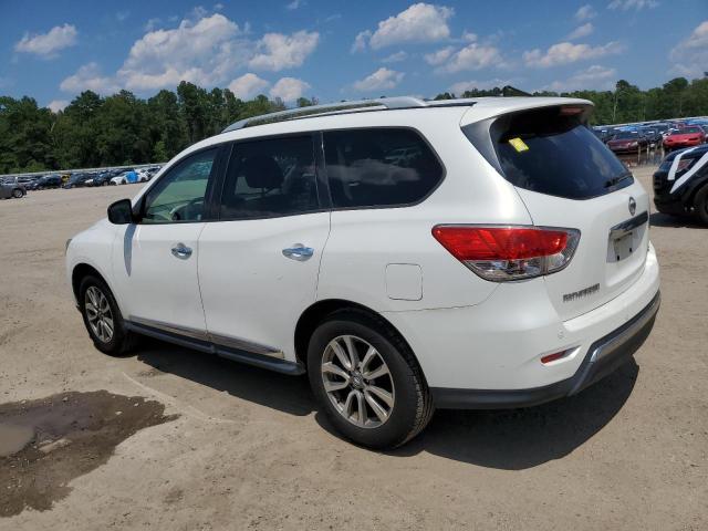 5N1AR2MN9EC632668 - 2014 NISSAN PATHFINDER S WHITE photo 2