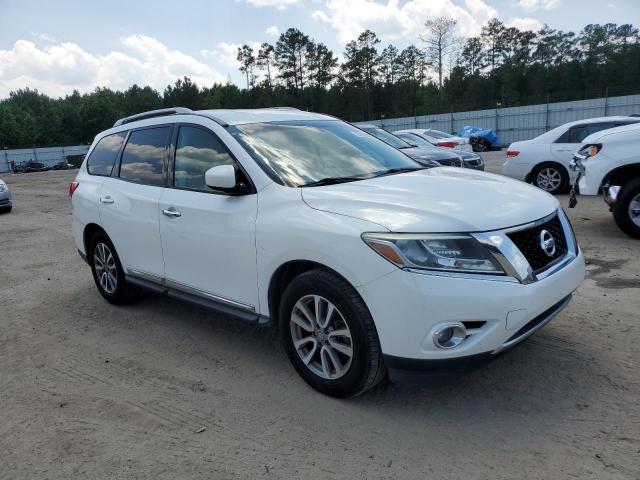 5N1AR2MN9EC632668 - 2014 NISSAN PATHFINDER S WHITE photo 4