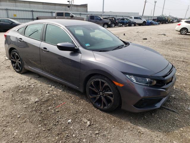19XFC2F81ME004355 - 2021 HONDA CIVIC SPORT 灰色 照片 4