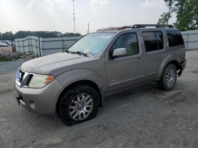 5N1BR18A68C606605 - 2008 NISSAN PATHFINDER LE TAN photo 1