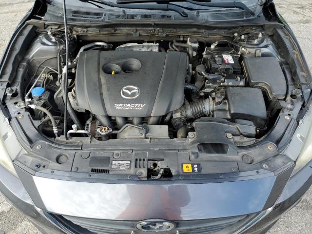 JM1BM1T72E1138944 - 2014 MAZDA 3 SV GRAY photo 11