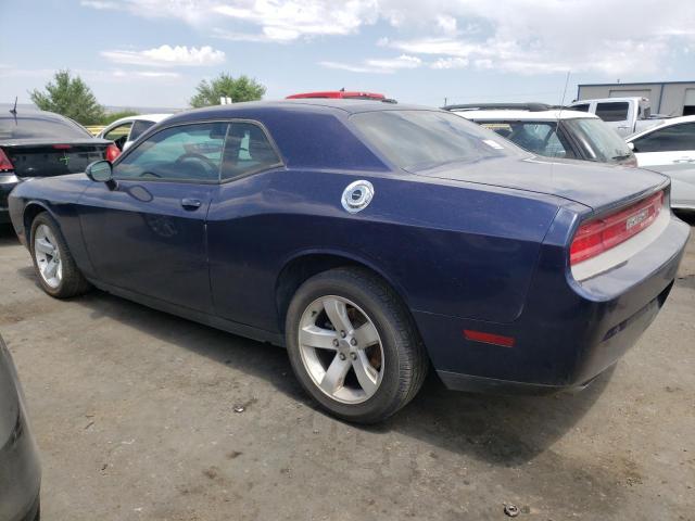 2C3CDYAG1EH203871 - 2014 DODGE CHALLENGER SXT BLUE photo 2