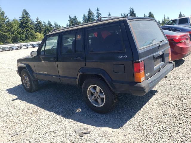 1J4FJ68S6TL259265 - 1996 JEEP CHEROKEE SPORT BLACK photo 2