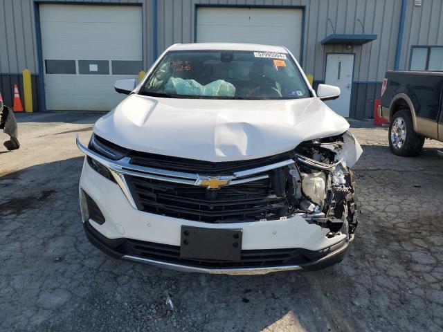 3GNAXUEV0NL111628 - 2022 CHEVROLET EQUINOX LT WHITE photo 5