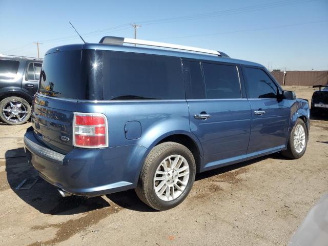 2FMGK5C84KBA11698 - 2019 FORD FLEX SEL 蓝色 照片 3