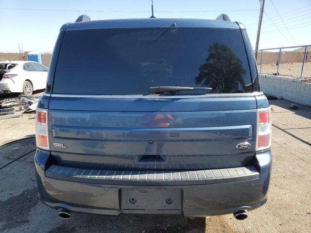2FMGK5C84KBA11698 - 2019 FORD FLEX SEL 蓝色 照片 6