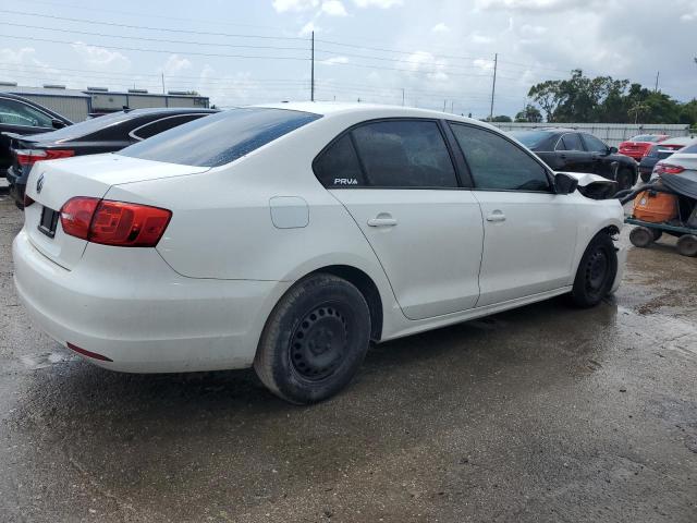 3VW2K7AJ4CM366741 - 2012 VOLKSWAGEN JETTA BASE Weiß Foto 3