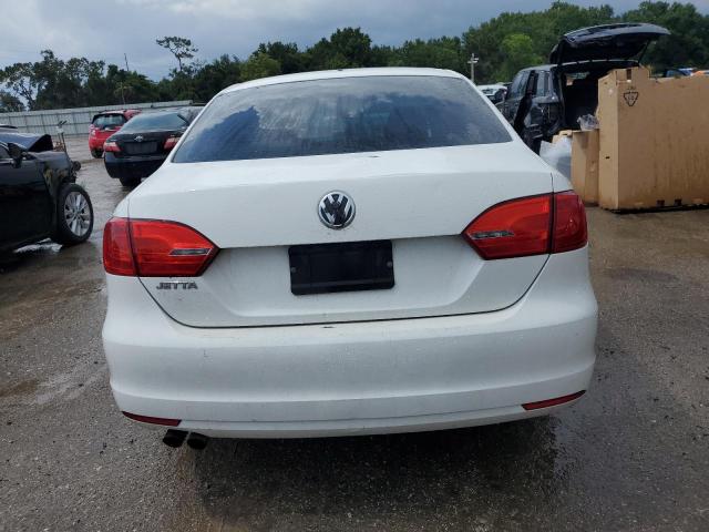 3VW2K7AJ4CM366741 - 2012 VOLKSWAGEN JETTA BASE Weiß Foto 6