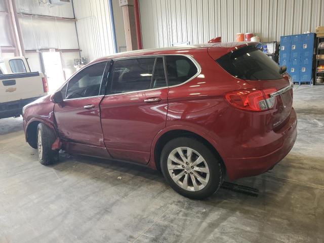 LRBFXBSA2HD201408 - 2017 BUICK ENVISION ESSENCE წითელი ფოტო 2