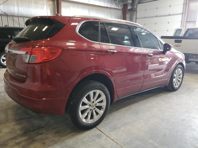 LRBFXBSA2HD201408 - 2017 BUICK ENVISION ESSENCE წითელი ფოტო 3
