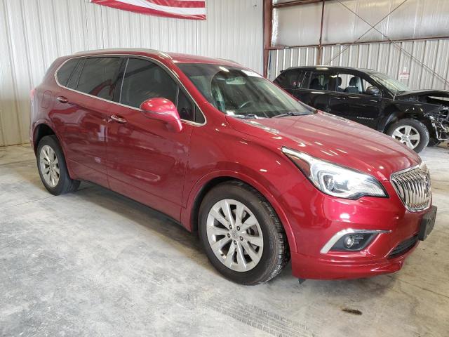 LRBFXBSA2HD201408 - 2017 BUICK ENVISION ESSENCE წითელი ფოტო 4
