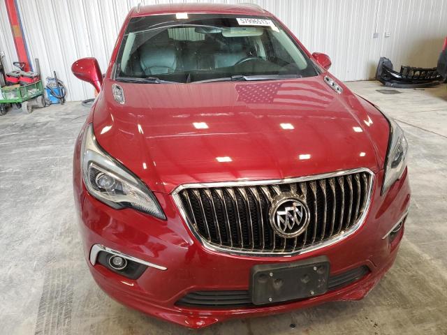 LRBFXBSA2HD201408 - 2017 BUICK ENVISION ESSENCE წითელი ფოტო 5