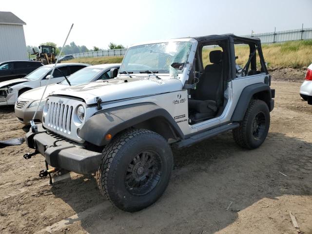 1J4AA2D13BL509768 - 2011 JEEP WRANGLER SPORT SILVER photo 1