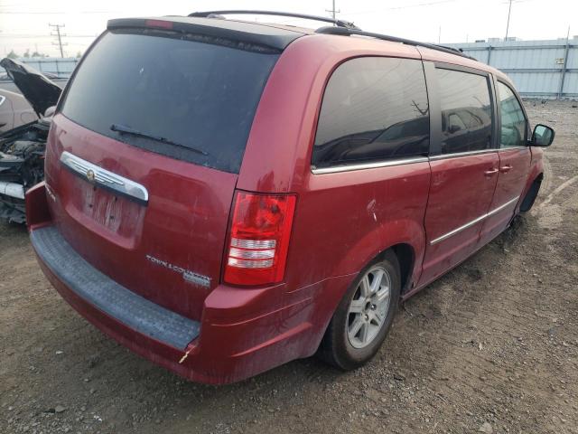 2A4RR5D18AR132311 - 2010 CHRYSLER TOWN & COU TOURING Qırmızı foto 3