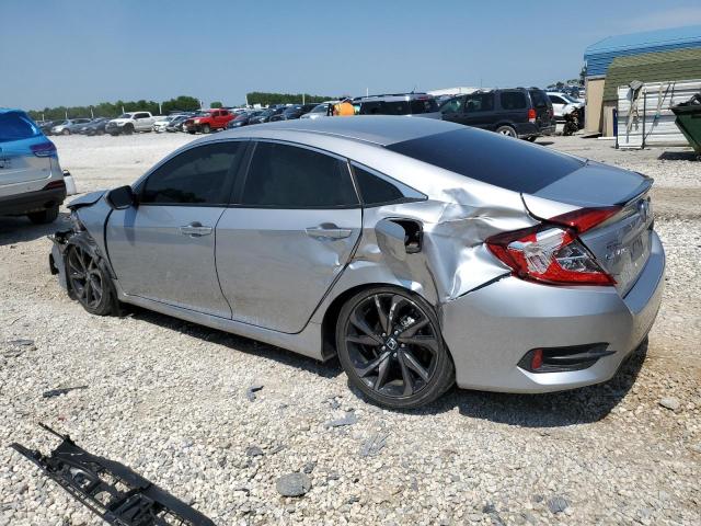 2HGFC2F83MH556123 - 2021 HONDA CIVIC SPORT 银色 照片 2