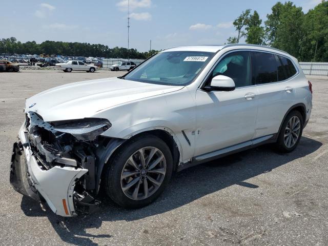 5UXTR9C5XKLP89059 - 2019 BMW X3 XDRIVE30I WHITE photo 1